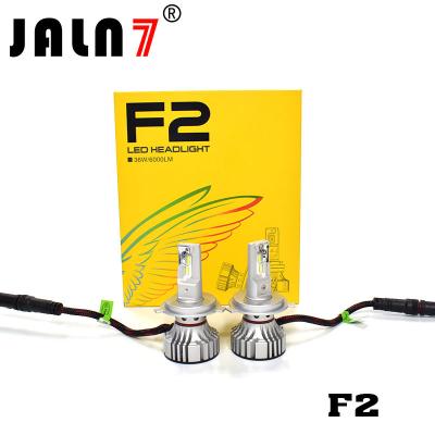 China LED Headlight Bulbs JALN7 F2 LED Conversion Kits Extremely Super Bright H1/H4/H7/H11/9005/9006 36W 6000lm for sale