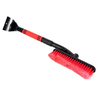 China Different Size Retractable ABS Handle Snow Removing Brush With Car Ice Scraper à venda