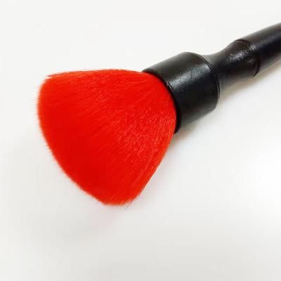 Chine Brosse détaillante automatique rouge de nettoyage en cuir professionnelle de long poil de poignée de Seat de voiture à vendre