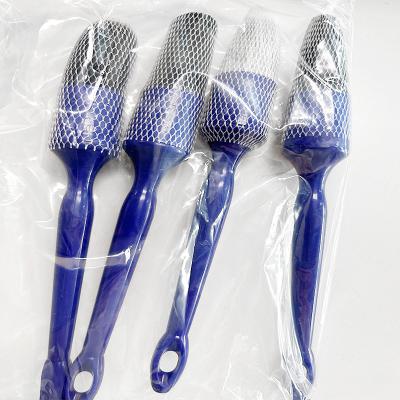 Chine 4 Pcs Soft Bristle Hair Brush Set Car Detailing Brush à vendre