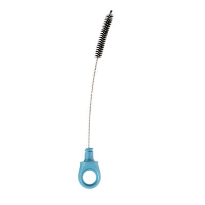 중국 PP Material Bottle Straw Cleaning Brush With Removable Head 판매용