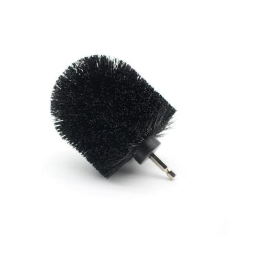China 4 Pcs 3.5 Inch Car Wash Drill Brush For Cleaning Car Seats for sale