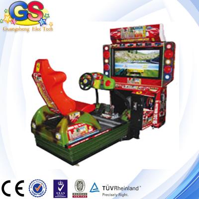 China 2014 4D simulator arcade racing car game machine, racing car steering wheel for sale