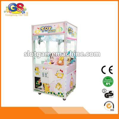 China Fashion Popular Hot Sale Indoor Arcade Amusement Coin Operated Mini Toy Crane Parts Claw Machine Game for sale