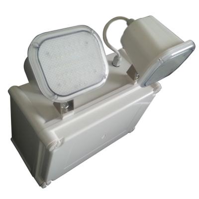 China 2*4W Power Failure Industrial Emergency Light IP65 With Twin Spot , High Efficiency for sale