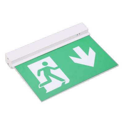 China Safety And Efficiency Maintained Exit Sign With Li-Ion Battery 3.7V 1.5AH for sale