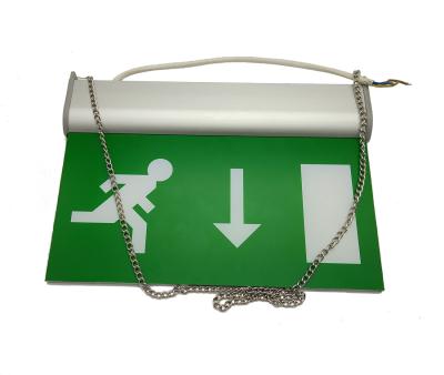 China IP20 CE Approval Running Man Emergency Exit Signs 3 Hours Battery Operated for sale