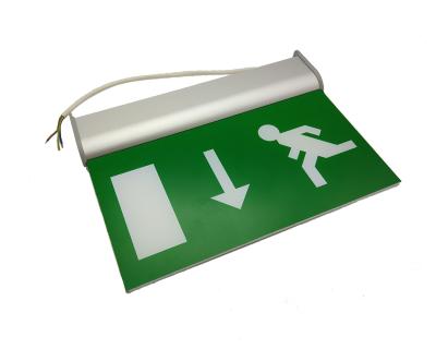 China Suspending Double-side Exit Signs, Battery Rechargeable LED Emergency Light for sale