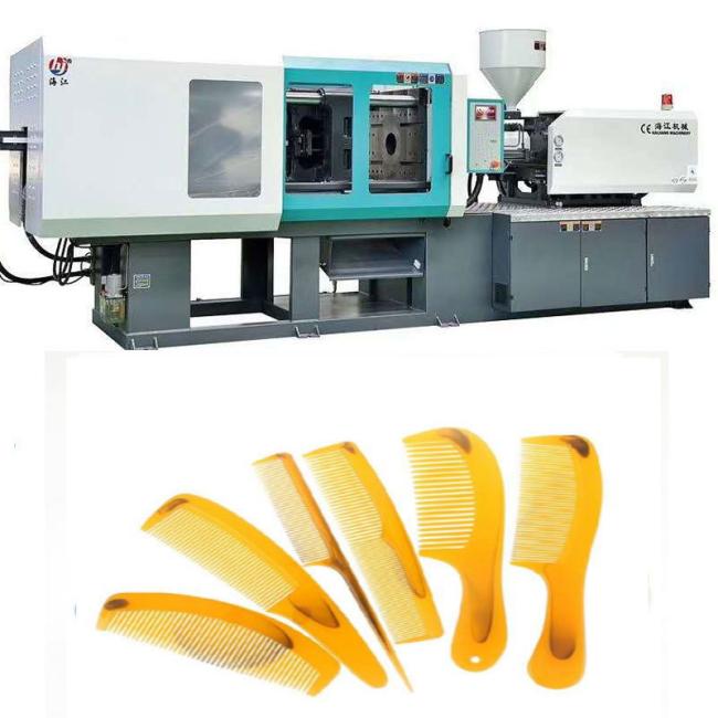 Close-up of PET Preform Injection Molding Machine features
