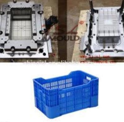 China Plastic turnover box mould , injection molds custom , High precision  factory for sale
