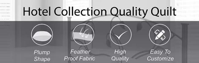 Luxury 400tc Cotton Plain Bed Duvet Covers Hotel Comforter (JRD539)