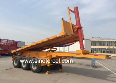 China Leaf Spring Tipper Semi Trailer For Carriage Of Dangerous Goods for sale