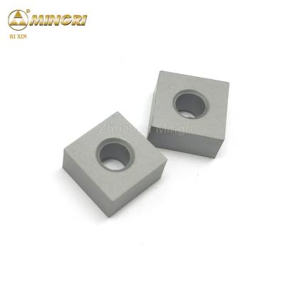 中国 12.7*12.7*6.5mm Tungsten Carbide Square Chain Saw Inserts For Stone Cutting Machine 販売のため