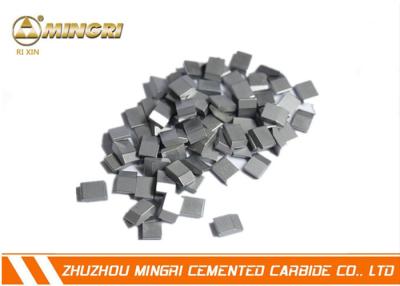 China Welding Tungsten Carbide Saw Tips , Tungsten Carbide Tool Tips Cutting Plywood for sale