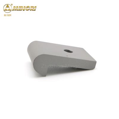 China Zhuzhou Manufacturer Directly Supply Railway Tamping Tools Blanks Tungsten Cemented Carbide Wear Parts Plate for sale