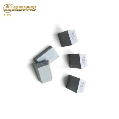 China SS10 Russian Stone Cuttings Carbide Brazed Tips Bk8 Tungsten Carbide Tips for sale