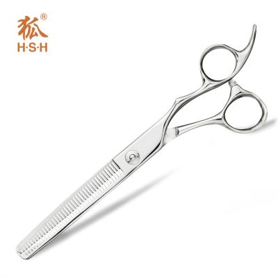 China Beautiful Pet Grooming Scissors High Sharpness Silver Color Precise Cutting for sale