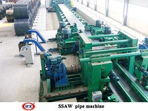 SSAW pipe mill