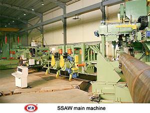 SSAW pipe mill
