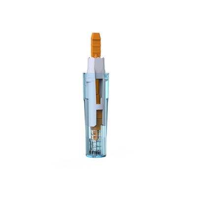 China 21g 2.2mm Safety Blood Lancet Single Use Pressure Activated Safety Lancet for sale