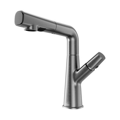 China Stainless Steel Monobloc Bathroom Kitchen Faucet Tap Two Hole Custom for sale