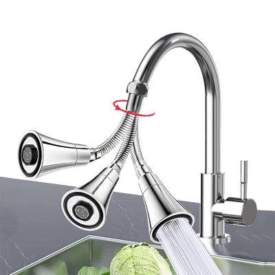 China ETL Universal Widespread Pull Out Sink Faucet Supercharged For Kitchen for sale