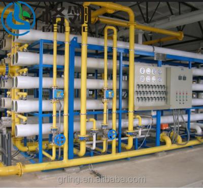 China 220v 380v RO Water Treatment System Reverse Osmosis RO Salt Water Distillation System for sale