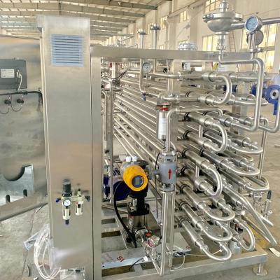 China Tubular Sterilization Machine 500L-10000L For Pasteurization Milk Processing for sale