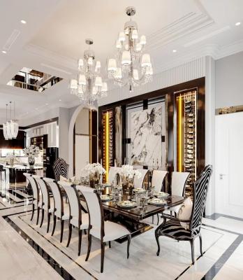 Китай Обеденный стол 8 гостиницы плиты утеса металла мебели ресторана роскошного отеля прямоугольный 10 стульев продается
