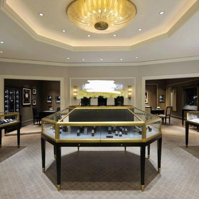 Chine Contre- rouille de vitrine de partie supérieure du comptoir d'étalage de bijoux de luxe souples anti à vendre
