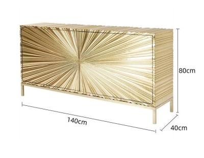 China European Hotel Living Room Furniture Wood Storage Decorative Cabinet en venta