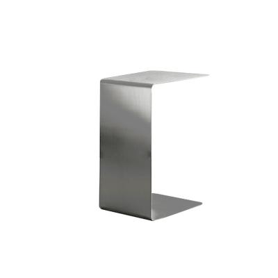 China Stainless Steel C Type Couch Side Table Card Table Removable Desk Side Table à venda