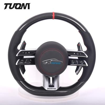 China Red Blue Yellow Mercedes Benz Steering Wheel W212 W216 Dragonfly Style for sale