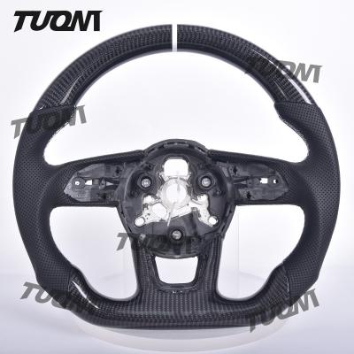 China Carbon Fiber Steering Wheel For Audi RS3/RS4/RS8/S3/S4/S5/A3/A4/A5 for sale