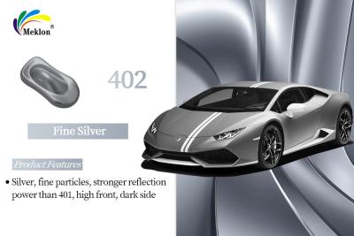 China Moistureproof Metallic Silver Car Paint Basecoat Practical Anti UV for sale