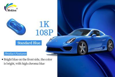 China 1K a través de la carrocería azul de automóvil recubrimiento de la carrocería de automóviles para pintura de acabado brillante en venta