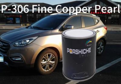 China Odorless Fine Copper Metallic Car Paint Stable Smooth Surface for sale