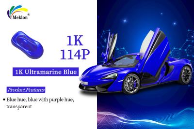 China 1K Ultramarino Azul Pintura para automóviles Refinar pintura para automóviles en venta