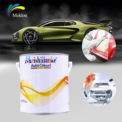 China Blue Mildewproof Solid Color Car Paint Alkali Resistant Stable for sale