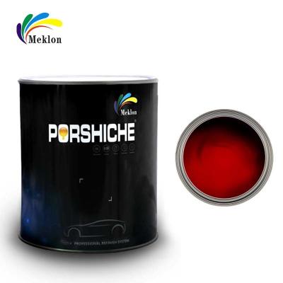 China Car Appearance With High Quality Orange-Red Pearl Refinish Auto Paint for sale
