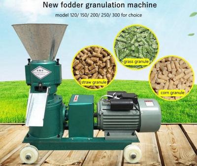 China Industry Wheat Grinder Machine Fodder Pellet Granule Making Machine for sale