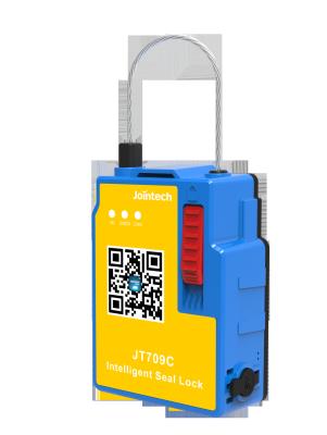 中国 南京錠を追跡する再充電可能な1000mA Bluetooth GPSスマートなロックTCP SMS GPSのシール 販売のため