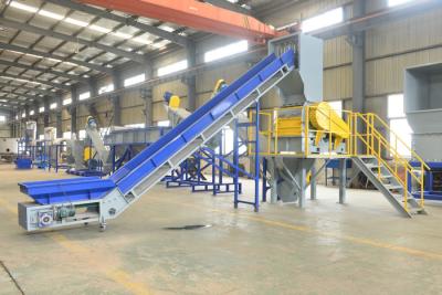 China High Speed Plastic Washing Recycling Machine For PP PE Film 100 KW for sale