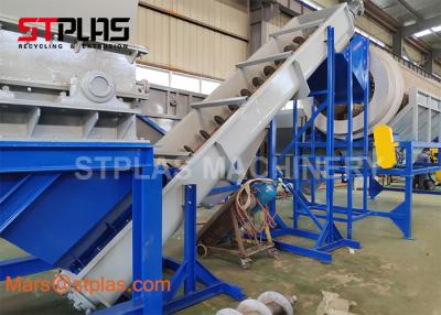 China PP PE Plastic Film Washing Line / PP Jumbo Woven Bag Recycling Machinery for sale