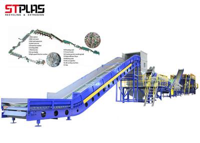 China 500-5000kg / H Pet Recycling Equipment Waste PET Scraps Recycle Plant Plastic for sale