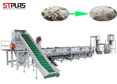China Full Automatic Plastic Film Recycling Plant PP PE Soft Material Washing Machine for sale
