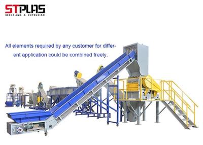 China LDPE Agriculture Pe Film Washing Line , Plastic Film Recycling Machine for sale