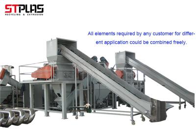 China Automatic PP Woven Bags Recycling LDPE Film Cleaning Crushing Production Line for sale