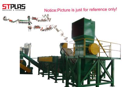 China 500kg / H -3000kg / H HDPE Washing Line Scrap Plastic Bottle Recycling for sale