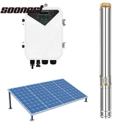 China 120M Solar Water Pumps Made In Italy 3Hp Solar Submersible Pump 0.75Hp Dc Solar Submersible Pump Price for sale
